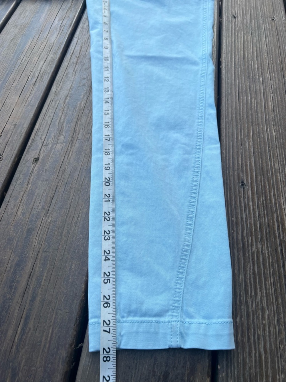 Chino by Anthropologie Chino Relaxed Pants with Tapered Fit size 27 - Picture 11 of 11